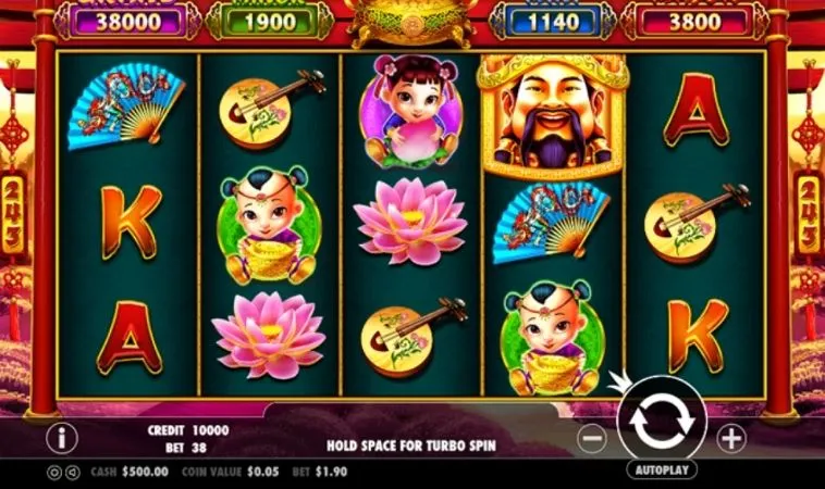 Các biểu tượng trong game Nổ Hũ Thần Tài tại OPPA888